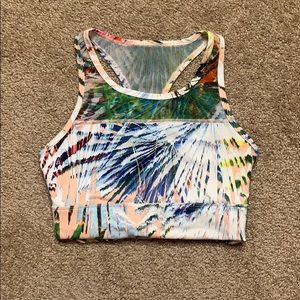 Fabletics Printed Sports Bra